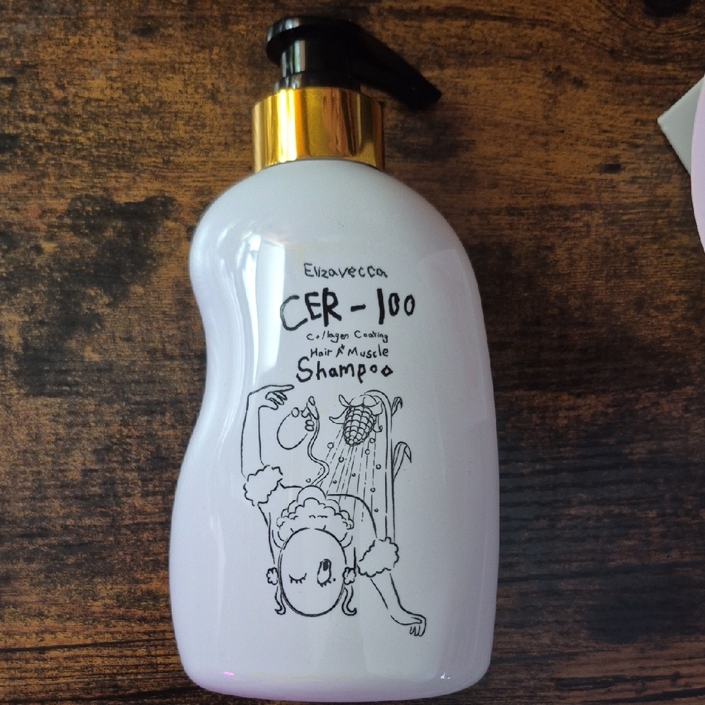 CER-100 Collagen Coating Hair Shampoo - White and Gold - Picture 5 of 7